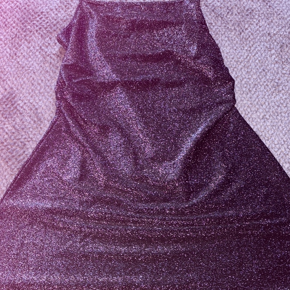 H&M Glittery Black Dress